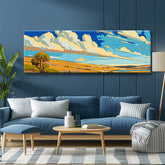 Painting by Numbers Panoramic Cloudscape